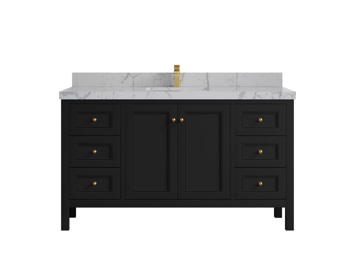 Nashville 60 in. W x 22 in. D Single Sink Bathroom Vanity - photo 49