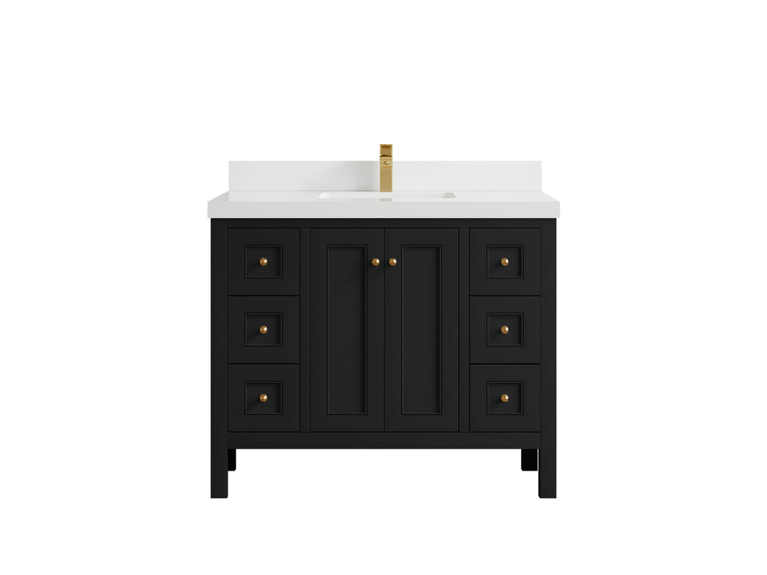 Nashville 42 in. W x 22 in. D Single Sink Bathroom Vanity