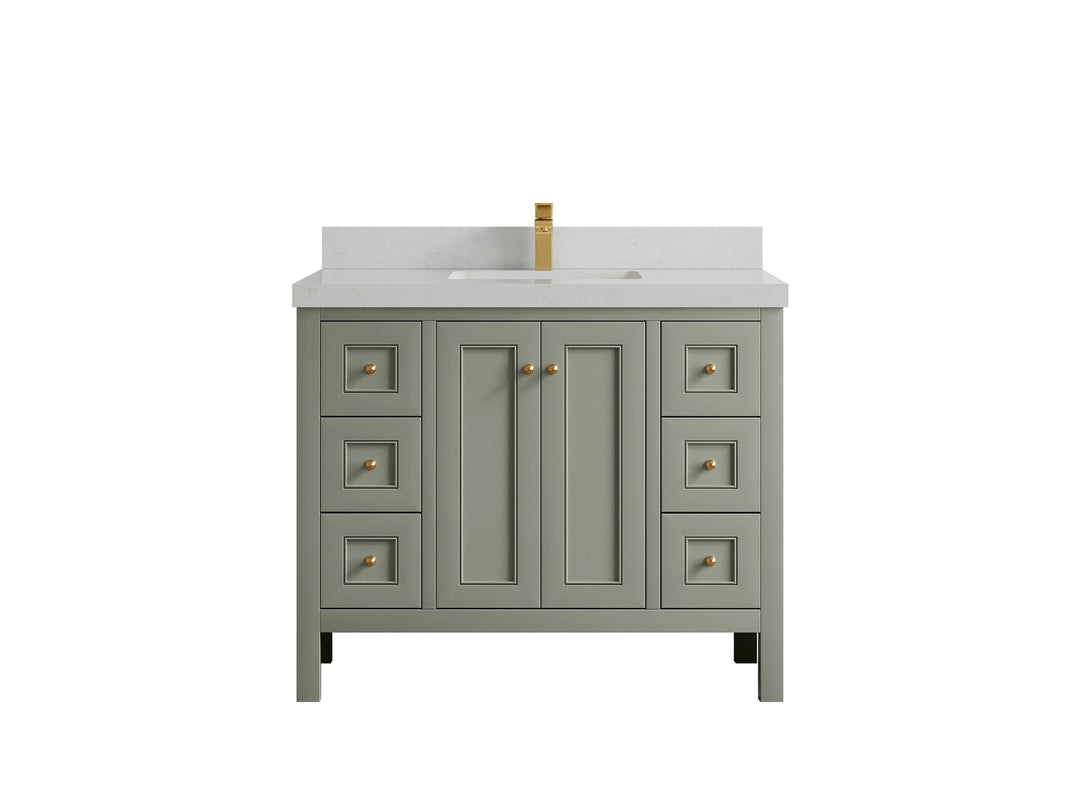Nashville 42 in. W x 22 in. D Single Sink Bathroom Vanity