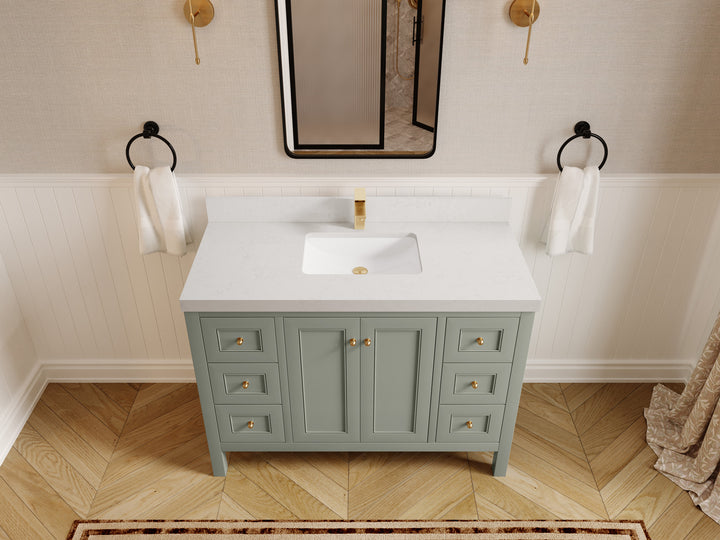 Nashville 48 in. W x 22 in. D Single Sink Bathroom Vanity - photo 32