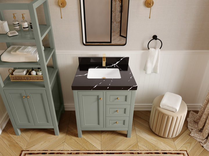 Nashville 30 in. W x 22 in. D Single Sink Bathroom Vanity - photo 16
