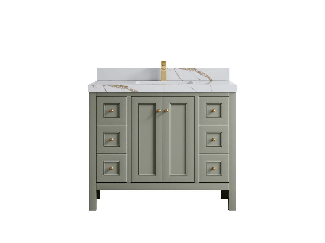 Nashville 42 in. W x 22 in. D Single Sink Bathroom Vanity
