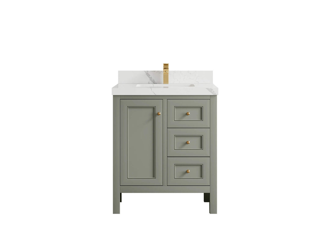 Nashville 30 in. W x 22 in. D Single Sink Bathroom Vanity