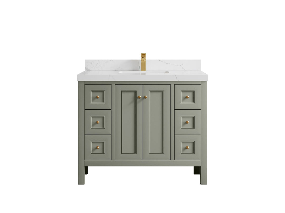 Nashville 42 in. W x 22 in. D Single Sink Bathroom Vanity