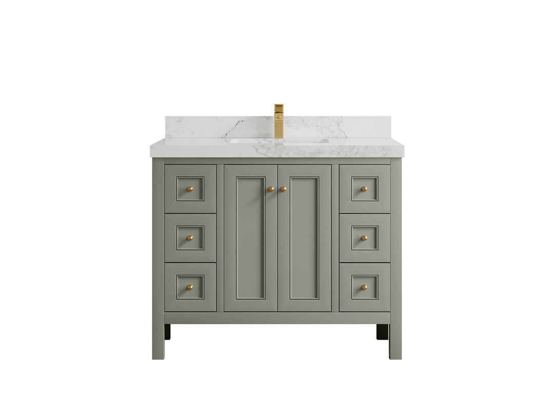 Nashville 42 in. W x 22 in. D Single Sink Bathroom Vanity