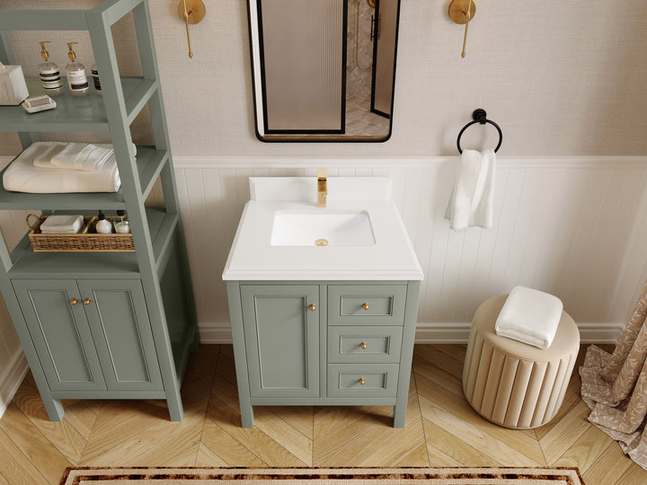 Nashville 30 in. W x 22 in. D Single Sink Bathroom Vanity - photo 36