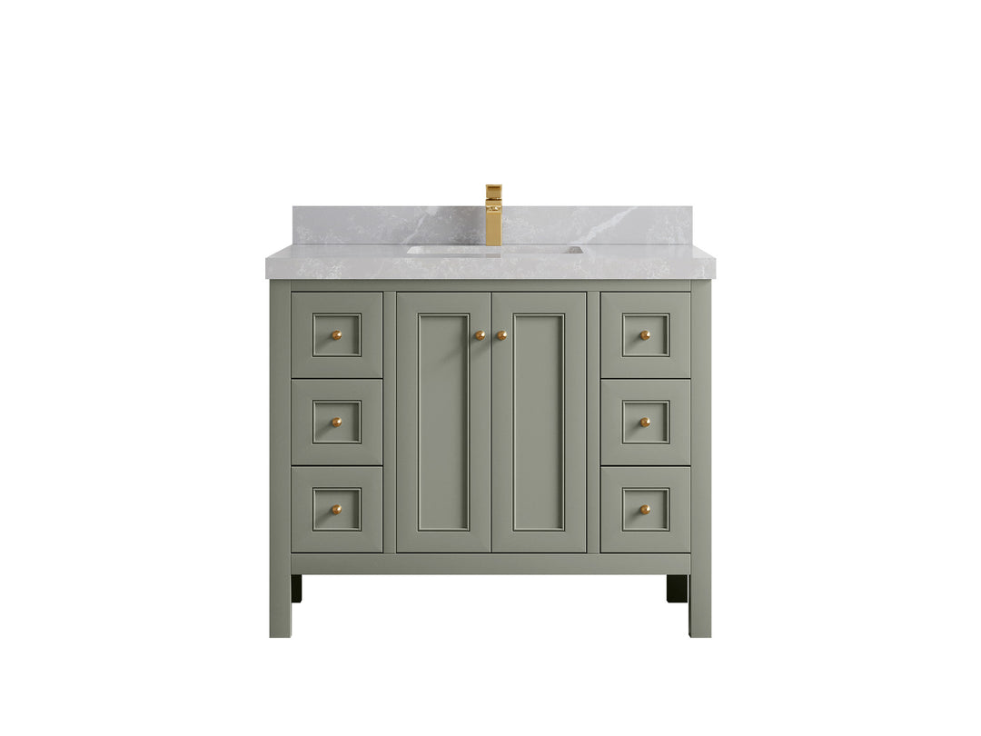 Nashville 42 in. W x 22 in. D Single Sink Bathroom Vanity