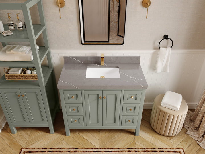 Nashville 42 in. W x 22 in. D Single Sink Bathroom Vanity - photo 49