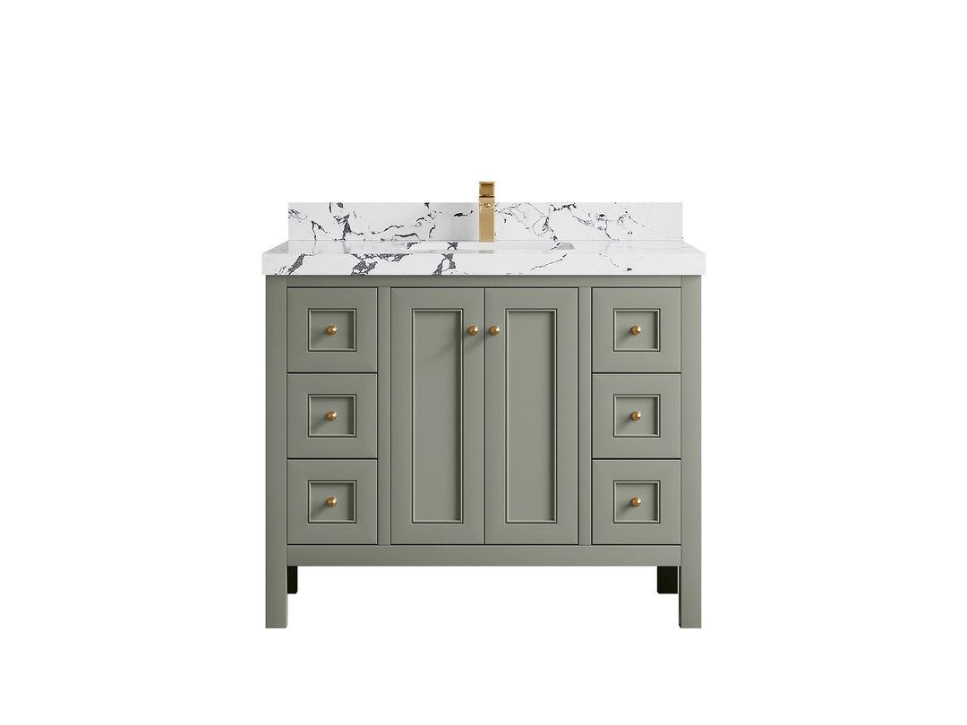 Nashville 42 in. W x 22 in. D Single Sink Bathroom Vanity