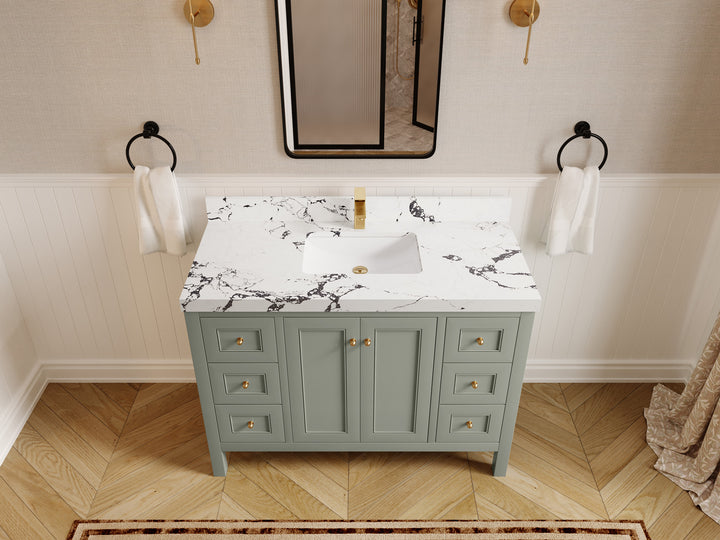 Nashville 48 in. W x 22 in. D Single Sink Bathroom Vanity - photo 50