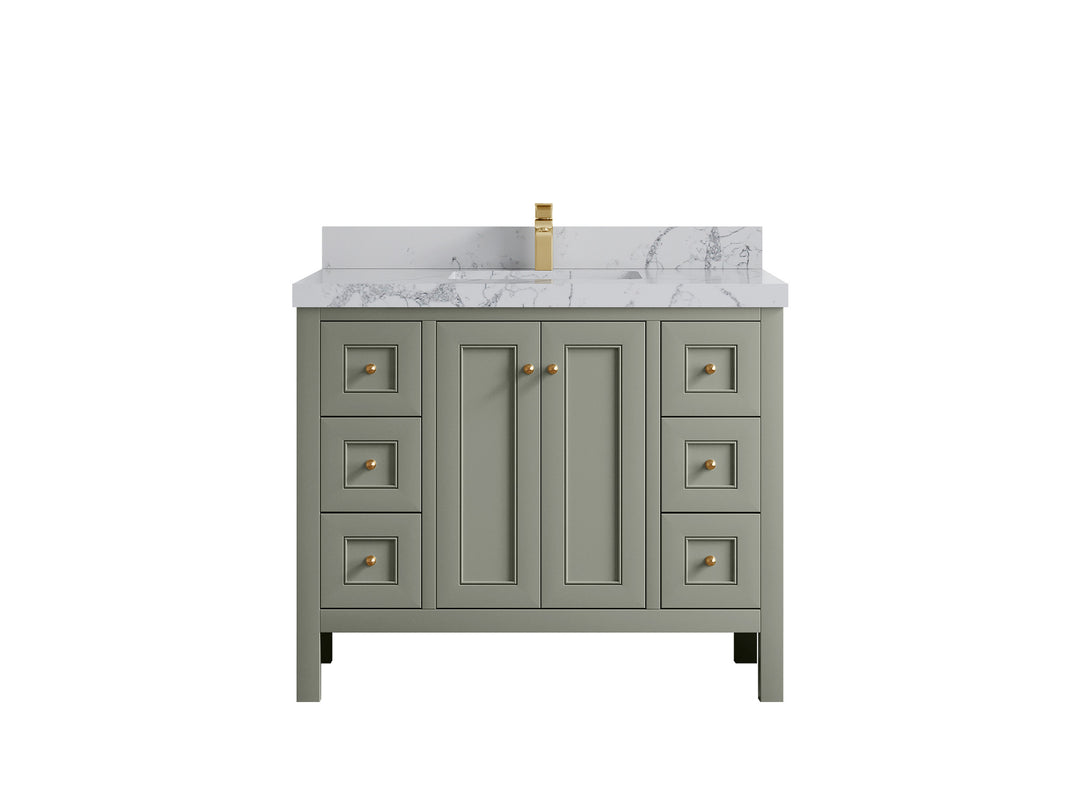 Nashville 42 in. W x 22 in. D Single Sink Bathroom Vanity