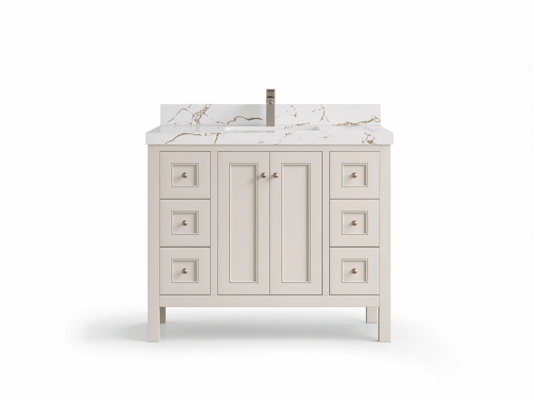 White and Neutral Bathroom Vanities - photo 4