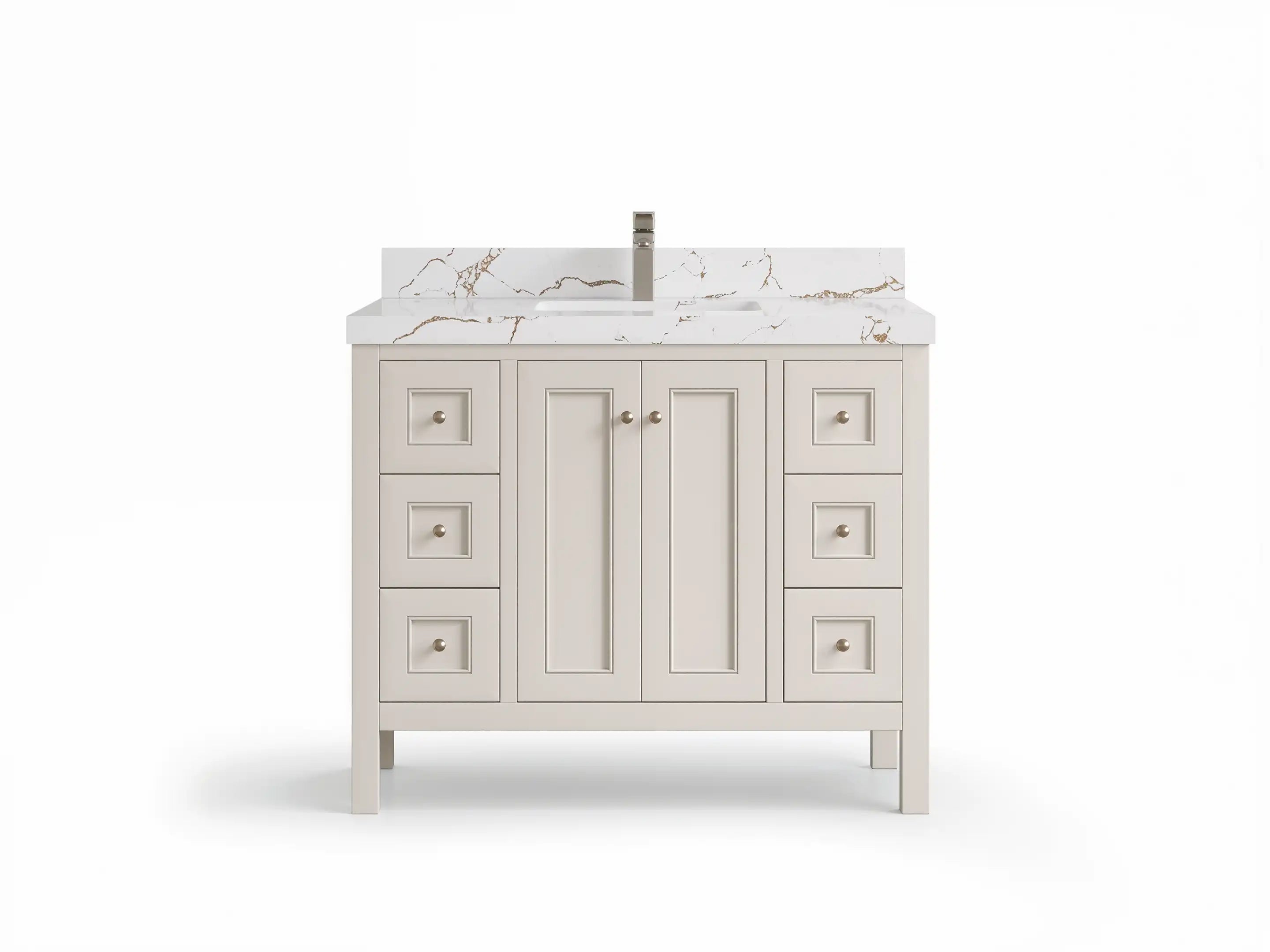 Nashville 42 in. W x 22 in. D Single Sink Bathroom Vanity