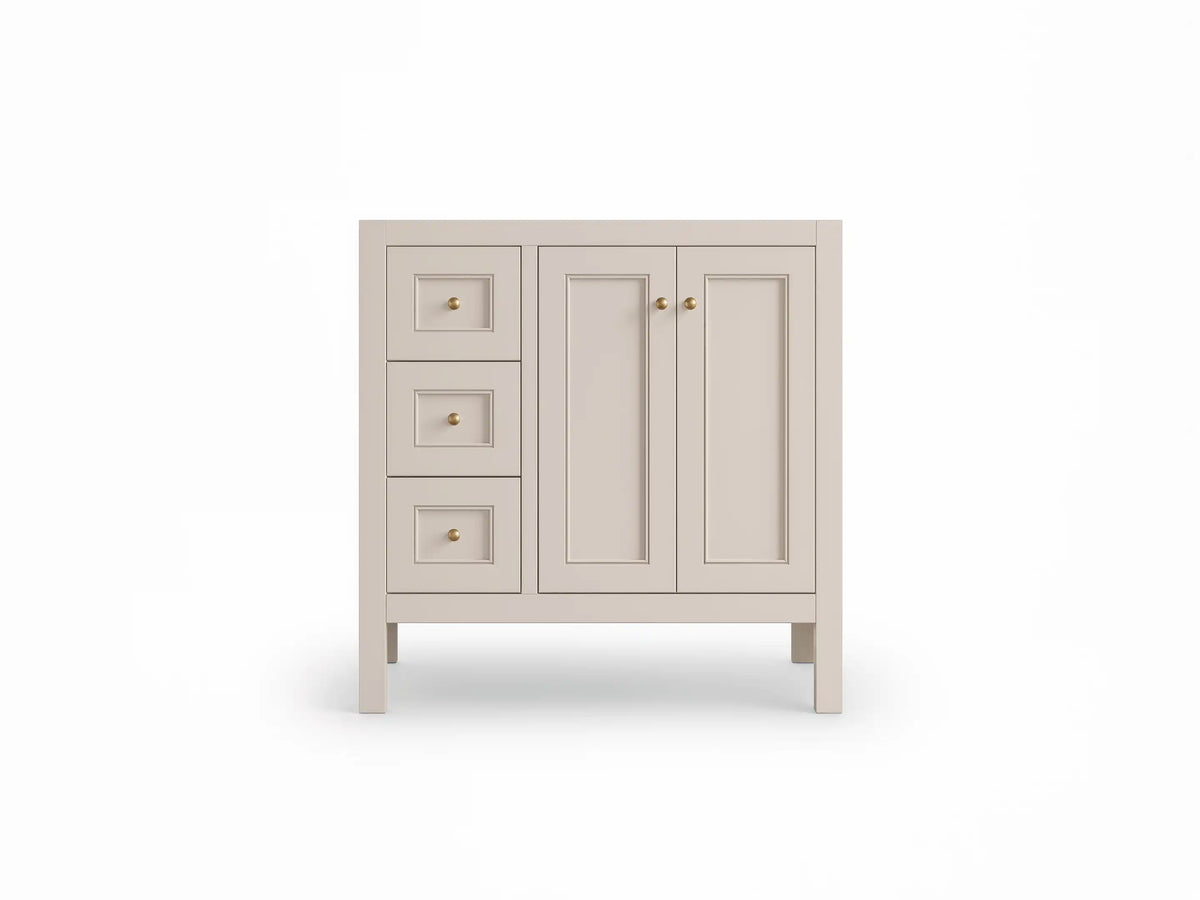 Nashville 36 in. W x 22 in. D Right Offset Sink Bathroom Vanity
