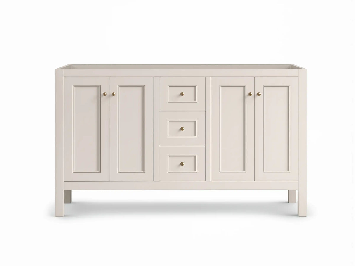 Nashville 60 in. W x 22 in. D Double Sink Bathroom Vanity