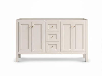 Nashville 60 in. W x 22 in. D Double Sink Bathroom Vanity