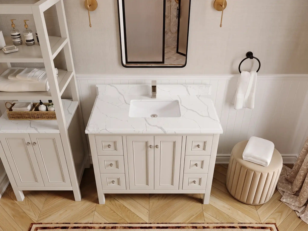 Nashville 42 in. W x 22 in. D Single Sink Bathroom Vanity