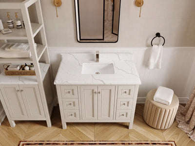 Nashville 42 in. W x 22 in. D Single Sink Bathroom Vanity