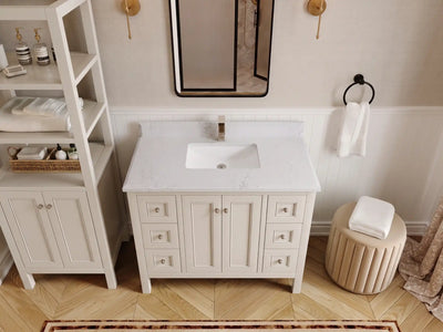 Nashville 42 in. W x 22 in. D Single Sink Bathroom Vanity