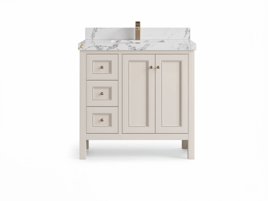 White and Neutral Bathroom Vanities - photo 2