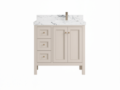 Nashville 36 in. W x 22 in. D Right Offset Sink Bathroom Vanity - photo 1