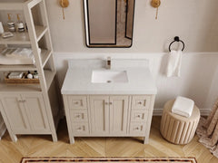 Nashville 42 in. W x 22 in. D Single Sink Bathroom Vanity - photo 6