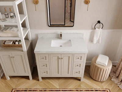 Nashville 42 in. W x 22 in. D Single Sink Bathroom Vanity