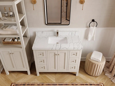 Nashville 42 in. W x 22 in. D Single Sink Bathroom Vanity
