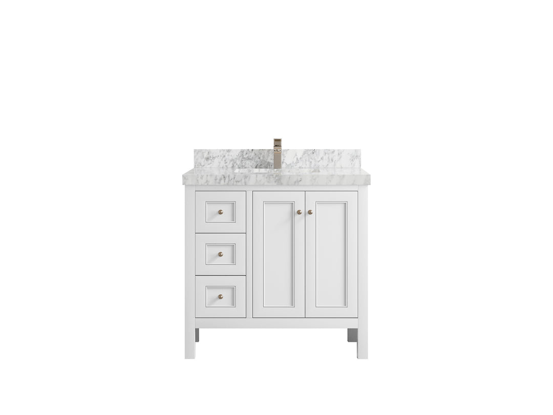 Nashville 36 in. W x 22 in. D Center Sink Bathroom Vanity