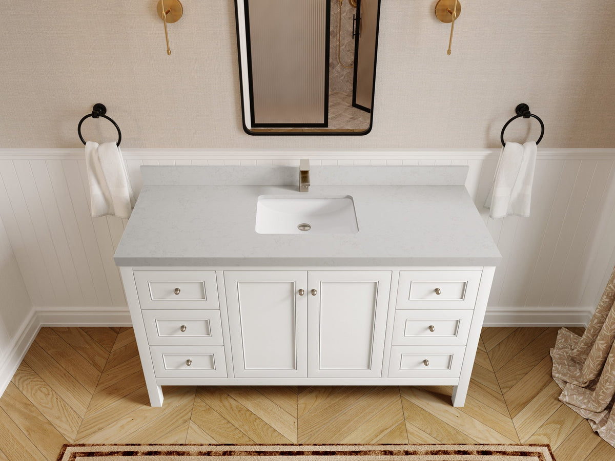 Nashville 60 in. W x 22 in. D Single Sink Bathroom Vanity
