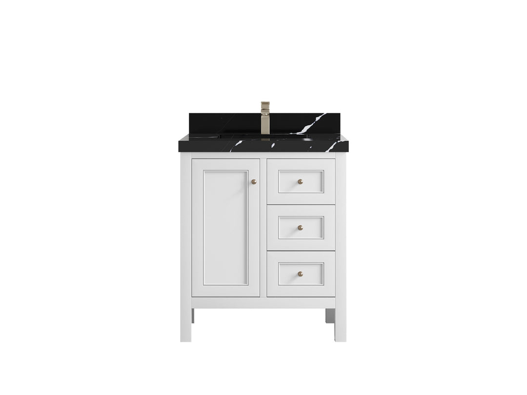 Nashville 30 in. W x 22 in. D Single Sink Bathroom Vanity