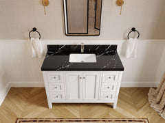 Nashville 48 in. W x 22 in. D Single Sink Bathroom Vanity - photo 34