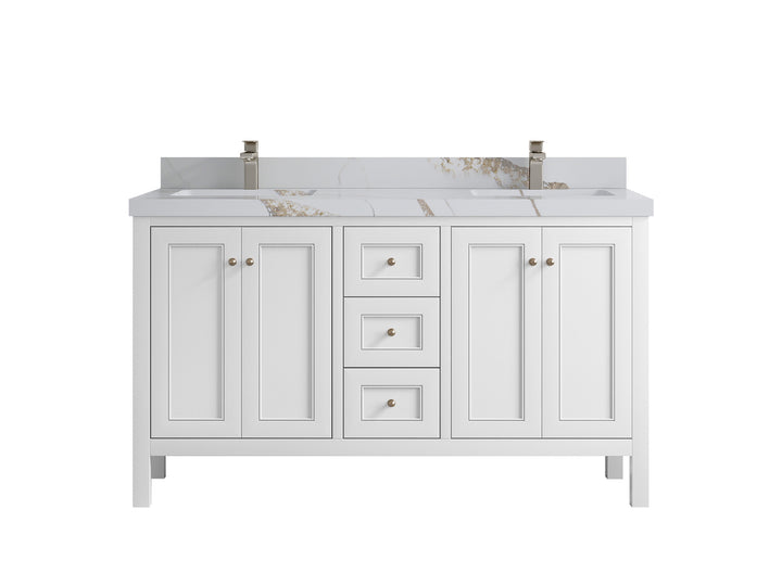 Nashville 60 in. W x 22 in. D Double Sink Bathroom Vanity - photo 41