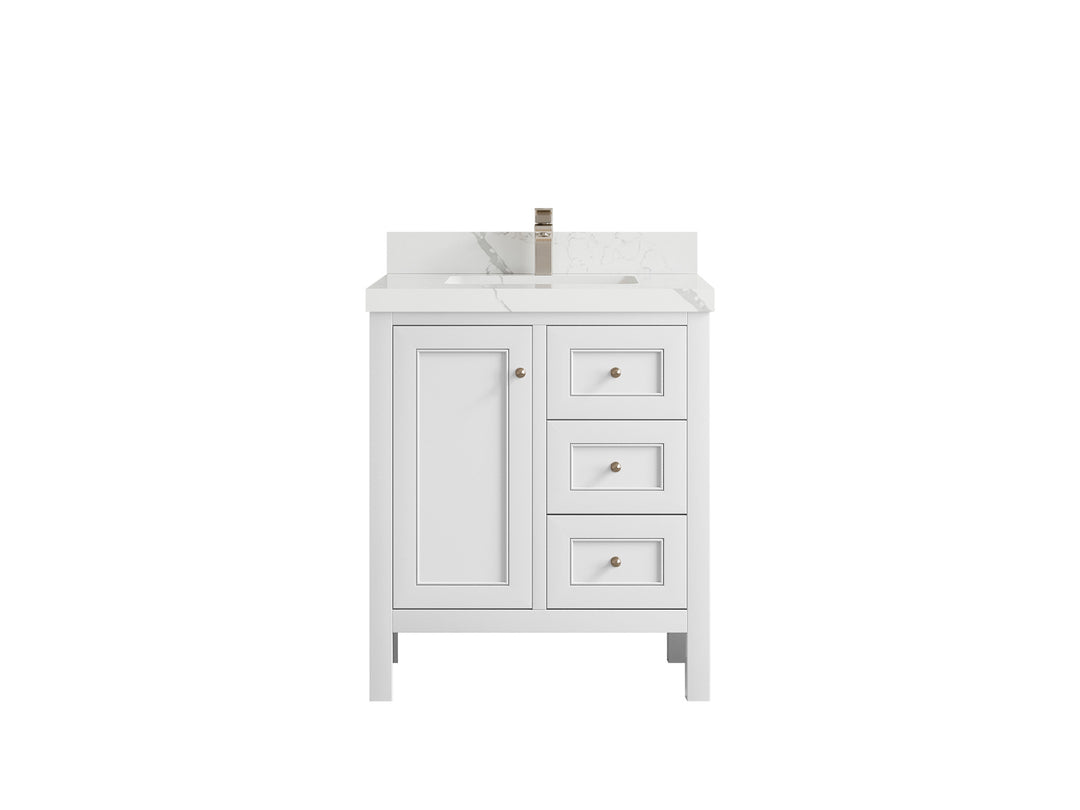 Nashville 30 in. W x 22 in. D Single Sink Bathroom Vanity