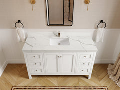 Nashville 60 in. W x 22 in. D Single Sink Bathroom Vanity - photo 18