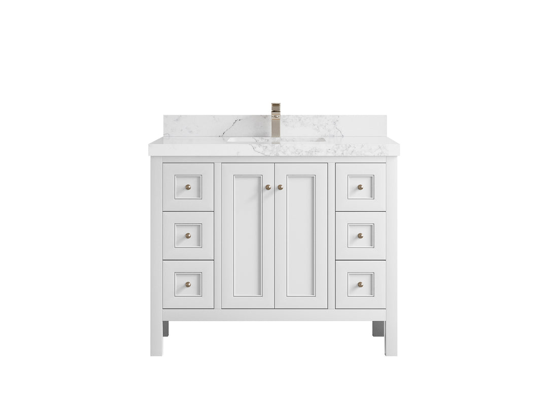 Nashville 42 in. W x 22 in. D Single Sink Bathroom Vanity