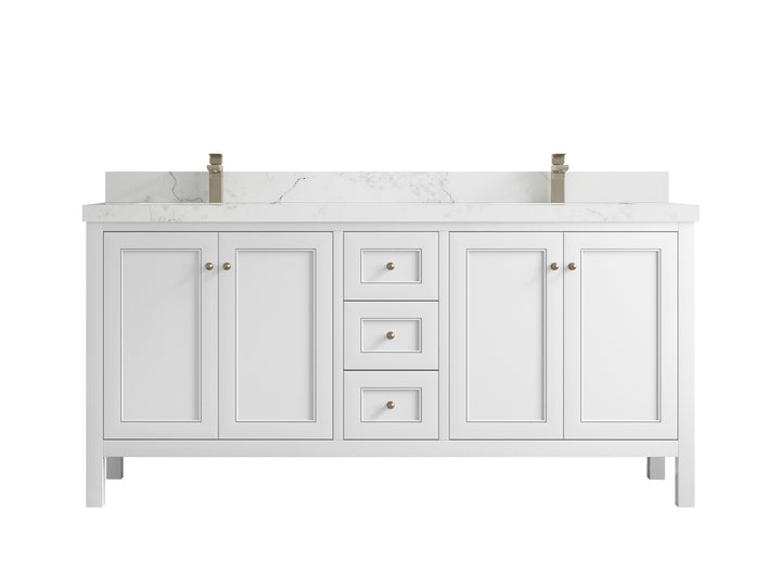 Nashville 72 in. W x 22 in. D Double Sink Bathroom Vanity - photo 21