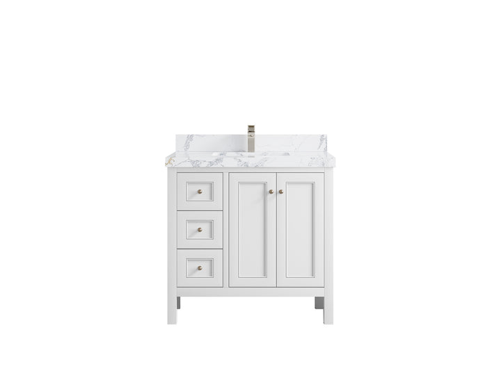 Nashville 36 in. W x 22 in. D Center Sink Bathroom Vanity - photo 24