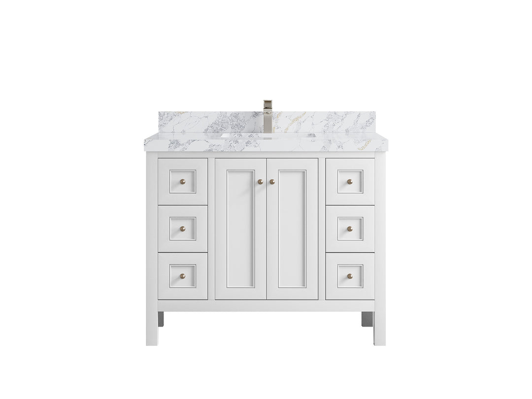 Nashville 42 in. W x 22 in. D Single Sink Bathroom Vanity