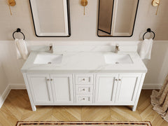 Nashville 72 in. W x 22 in. D Double Sink Bathroom Vanity - photo 40