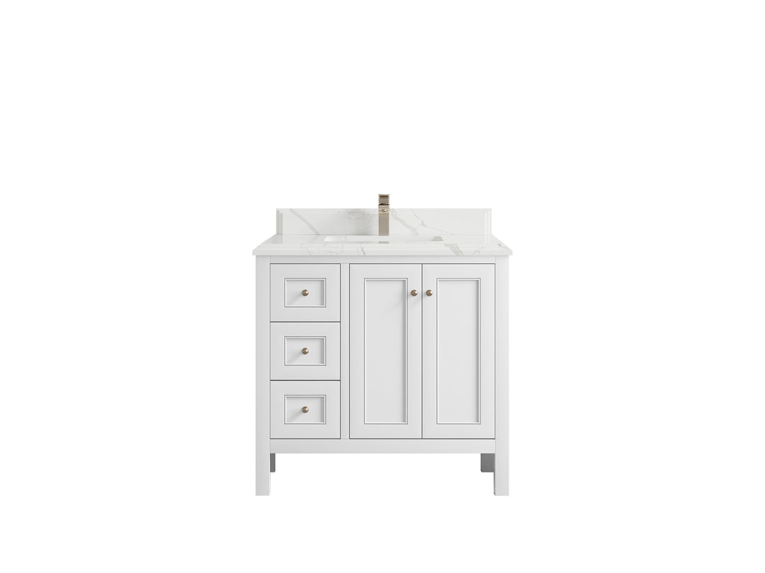 Nashville 36 in. W x 22 in. D Center Sink Bathroom Vanity