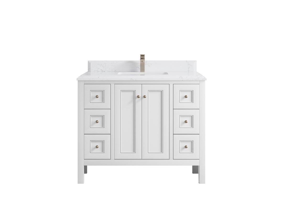 Nashville 42 in. W x 22 in. D Single Sink Bathroom Vanity