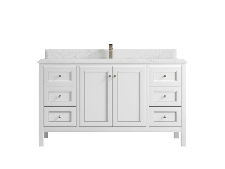 Nashville 60 in. W x 22 in. D Single Sink Bathroom Vanity - photo 15