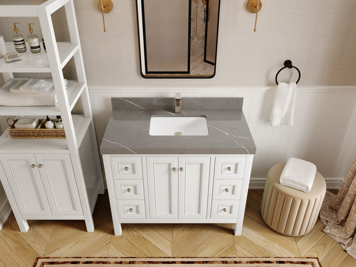 Nashville 42 in. W x 22 in. D Single Sink Bathroom Vanity