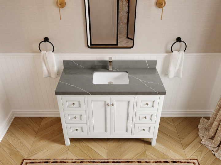 Nashville 48 in. W x 22 in. D Single Sink Bathroom Vanity - photo 30