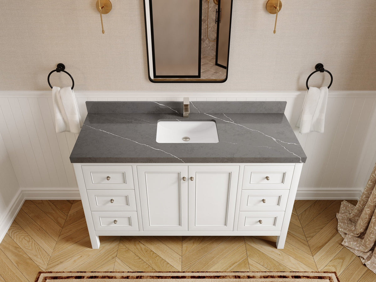 Nashville 60 in. W x 22 in. D Single Sink Bathroom Vanity