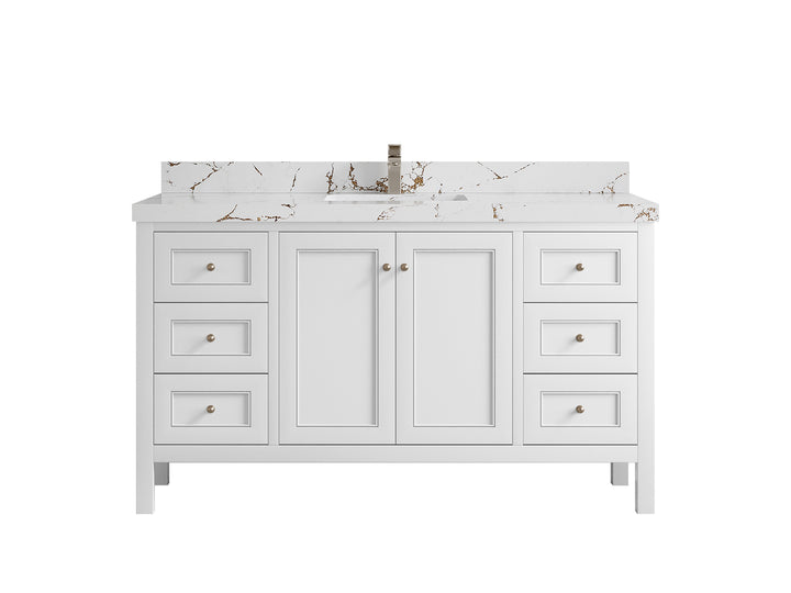 Nashville 60 in. W x 22 in. D Single Sink Bathroom Vanity - photo 45