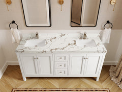 Nashville 72 in. W x 22 in. D Double Sink Bathroom Vanity - photo 44