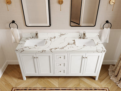 Nashville 72 in. W x 22 in. D Double Sink Bathroom Vanity