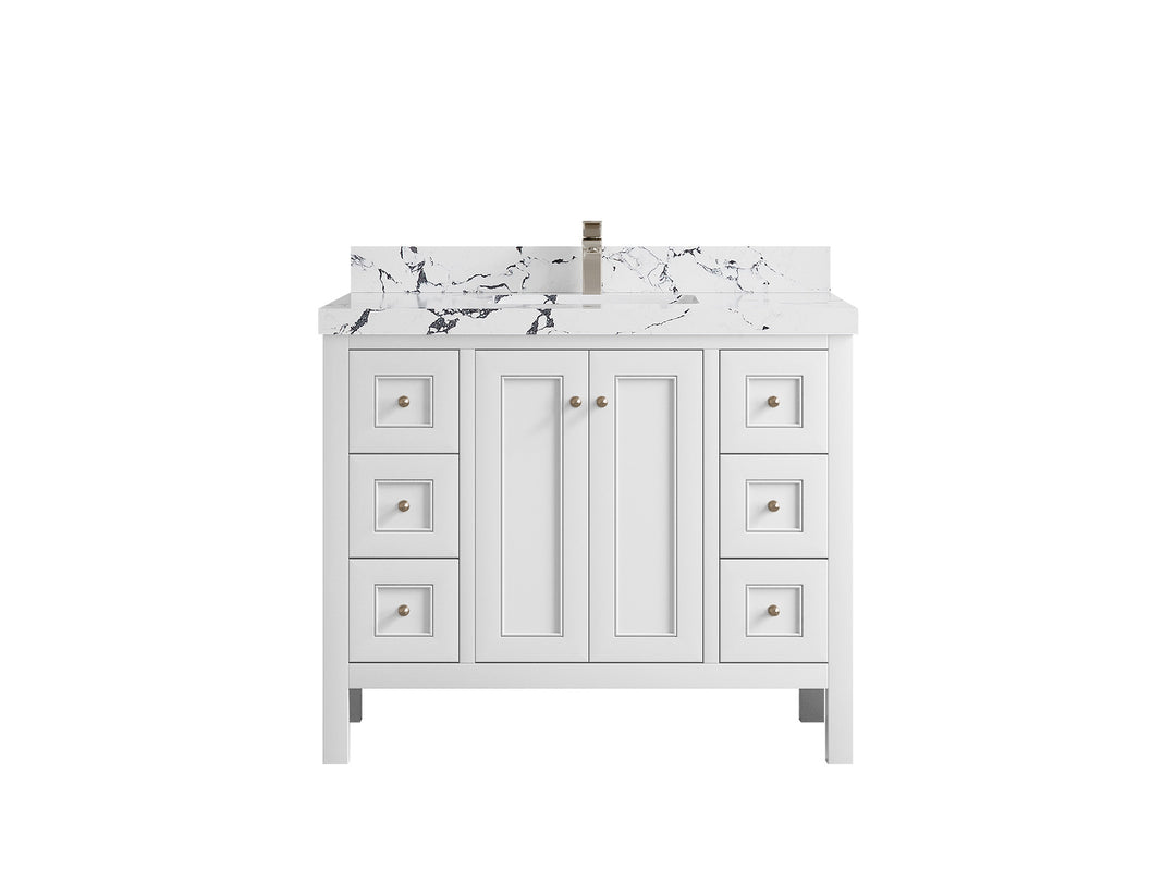 Nashville 42 in. W x 22 in. D Single Sink Bathroom Vanity